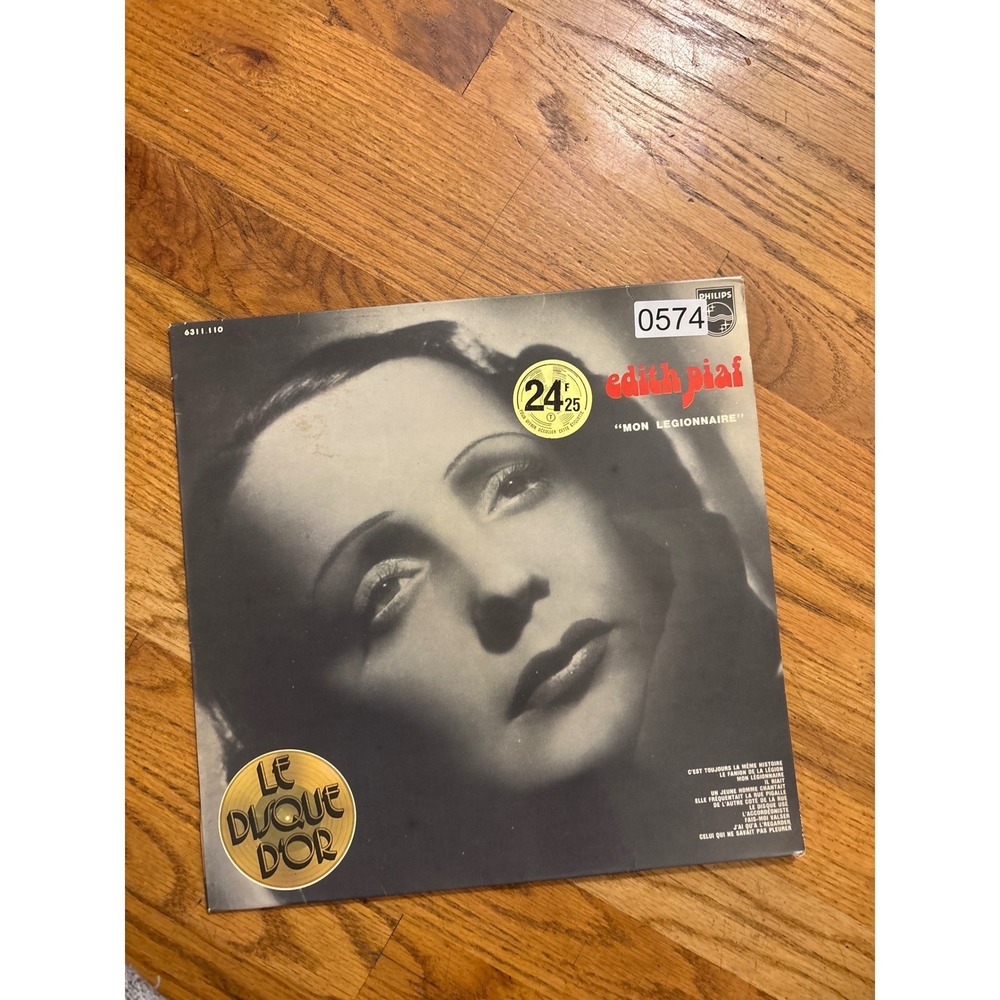 Philips Edith Piaf Mon Legionnaire  LP Le Disque D'Or 6311 110 French